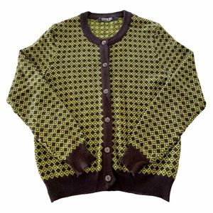 Vintage Patterned Cardigan